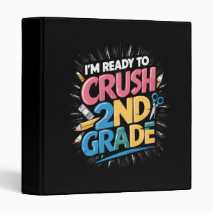 I'm Ready to Crush 2nd Grade Back to School Binder