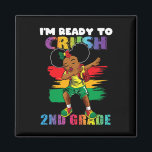 I'm Ready To Crush 2nd Grade Dabbing Girl Ck To Sc Magnet<br><div class="desc">I'm Ready To Crush 2nd Grade Dabbing Girl Ck To School</div>
