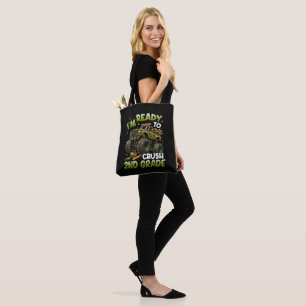 I'm Ready to Crush 2nd Grade Monster Truck Tote Bag
