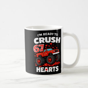 Im Ready To Crush 67 Hearts Truck Valentines Day B Coffee Mug