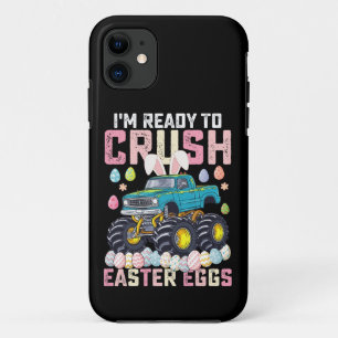 I'm Ready To Crush Easter Eggs Monster Truck iPhone 11 Case