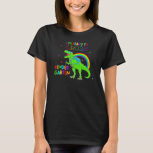 I'm Ready To Crush Kindergarten Dinosaur Back To S T-Shirt