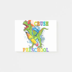 I'm Ready To Crush Preschool Dino Back To School B Post-it Notes