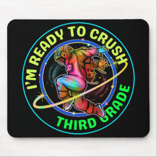 I'm ready to crush third grade mouse pad