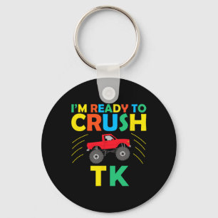 I'm Ready To Crush Tk Dinosaur Ck To School Funny  Keychain
