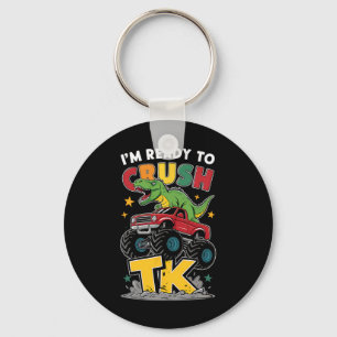 I'm Ready To Crush Tk Dinosaur Ck To School Funny  Keychain