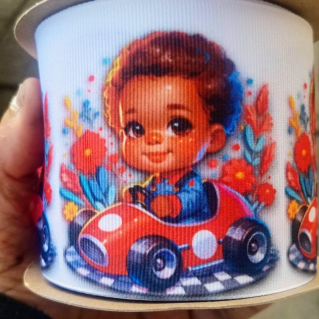 I'm Ready To Race Grosgrain Ribbon (Creator Uploaded)