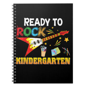 I'm Ready To Rock Kindergarten Back To School Notebook