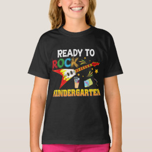 I'm Ready To Rock Kindergarten Back To School T-Shirt