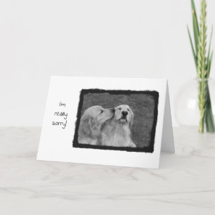 I'm really sorry card