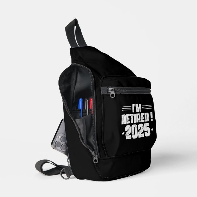 I'm Retired! 2025 – Celebrate in Style Sling Bag (Open)