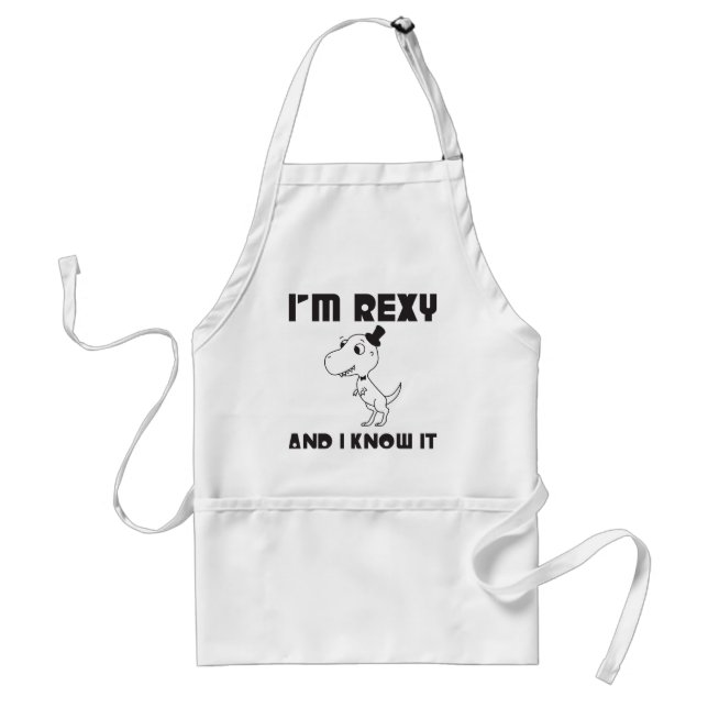 I'm Rexy And I Know It Standard Apron (Front)