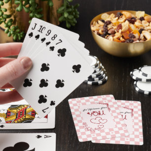 I'm Rich Because I Have You Valentine's Playing Cards