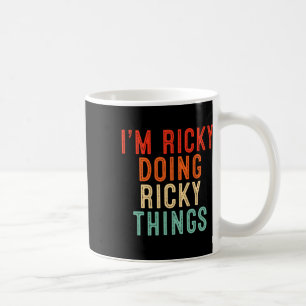 I'm Ricky Doing Ricky Things Funny Gifts Christmas Coffee Mug