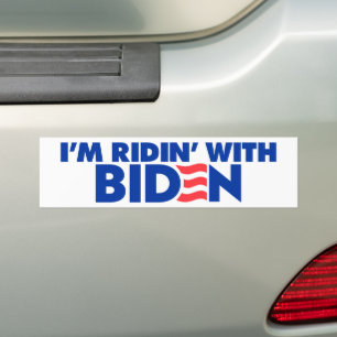 I'm Ridin' With Biden 2024 Bumper Sticker