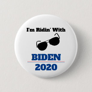 I'm Ridin' with Biden in 2020 2 Inch Round Button