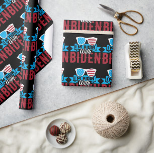 I'm Ridin With Biden Wrapping Paper