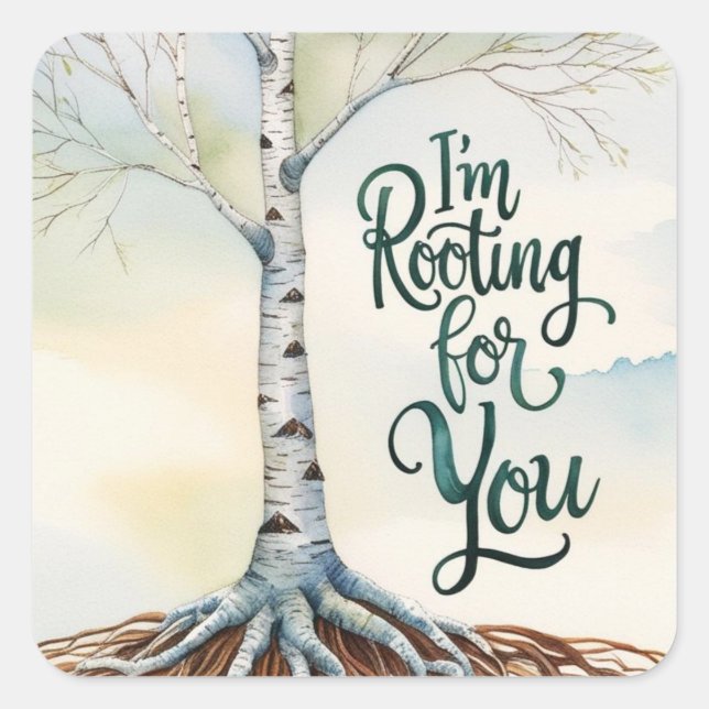 I'm Rooting For You Stickers (Front)