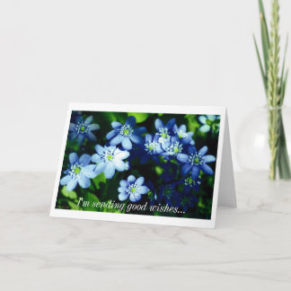 I'm sending good wishes card