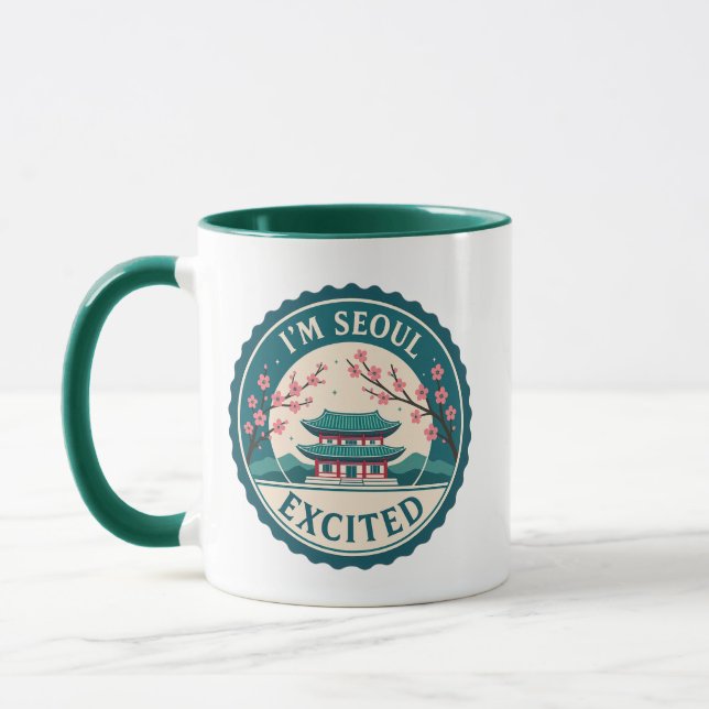 I'm Seoul Excited Korea  Mug (Left)