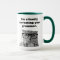 I'm silently correcting your grammar owl mug