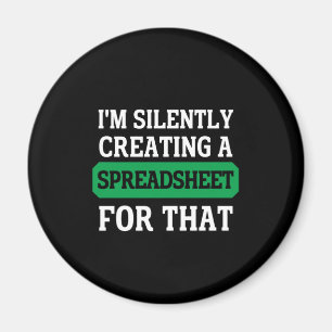 I'm Silently creating a Spreadsheet for that  Magnet