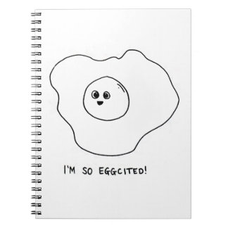 I'm So Eggcited Notebook