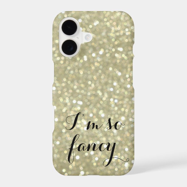 I'm so Fancy Gold iPhone 7 Plus Case (Back)