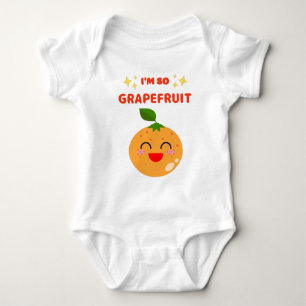I'M SO GRAPEFRUIT BABY BODYSUIT