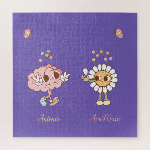 I'm So Happy We Are Friends Personalized Jigsaw Puzzle