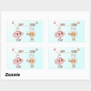 I'm So Happy We Are Friends Serotonin Sticker