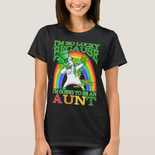 I'm So Lucky Going To Be An Aunt St Patrick's Day T-Shirt