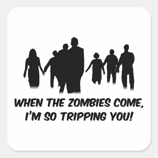 I'm So Tripping You Square Sticker (Front)