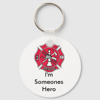im someones hero keychain