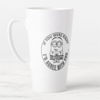 I'm soory latte mug