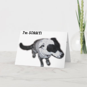 I'm SORRY! Card