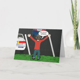 I'm sorry I forgot your birthday Card