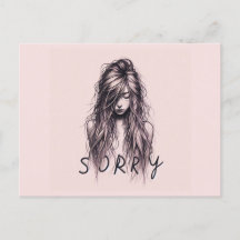 I'm Sorry Postcards 