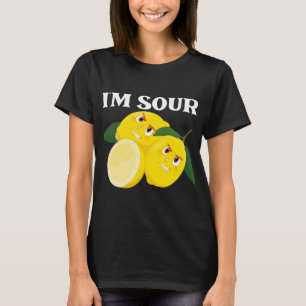 Im Sour Lemon Lover Sarcastic Qoutes T-Shirt