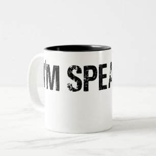 I'm Speaking, Kamala Harris I'm Speaking Two-Tone Coffee Mug