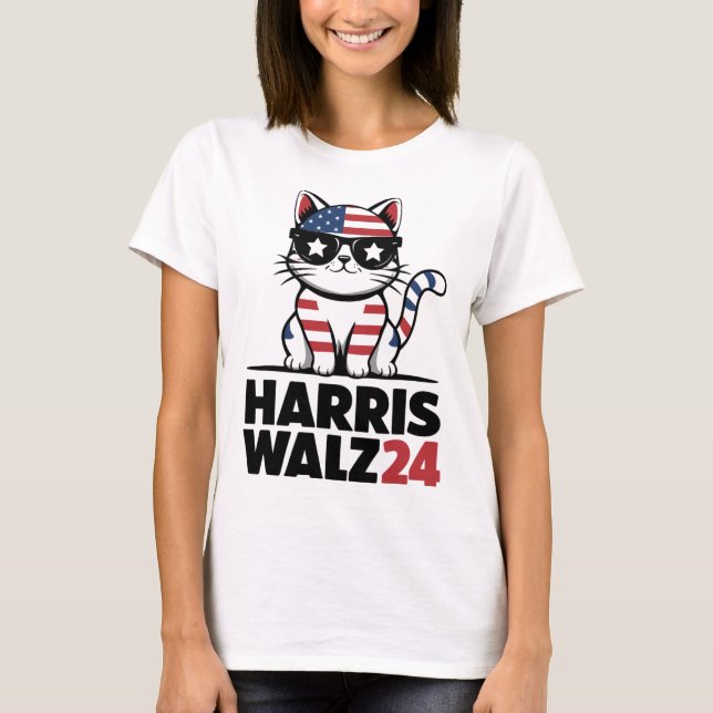 Im Speaking Kamala Harris President Comma La Ameri T-Shirt (Front)