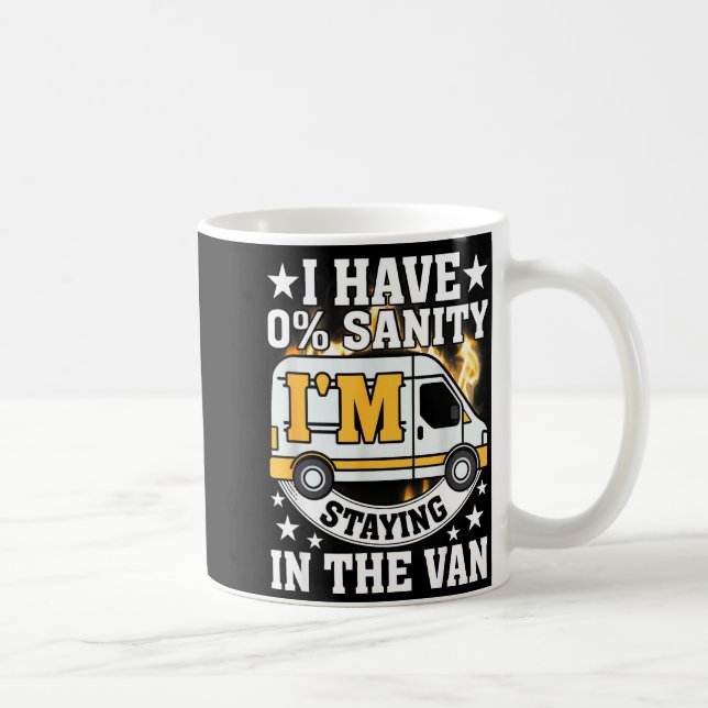 I'm Staying In Tha Van Funny Phasmophobia Women Ma Coffee Mug (Right)