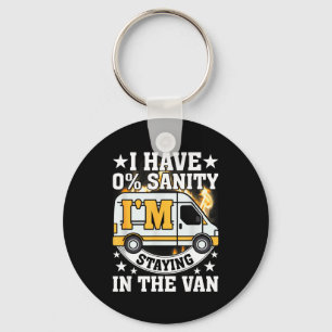 I'm Staying In Tha Van Funny Phasmophobia Women Ma Keychain