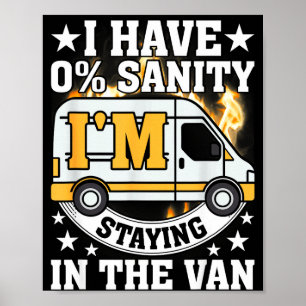 I'm Staying In Tha Van Funny Phasmophobia Women Ma Poster