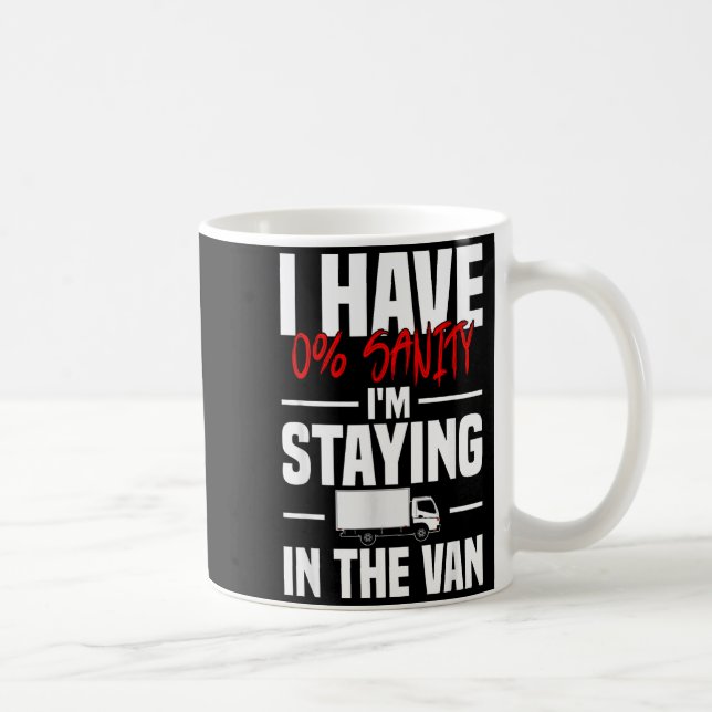 I'm Staying In Tha Van Funny Phasmophobia Women's  Coffee Mug (Right)