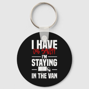 I'm Staying In Tha Van Funny Phasmophobia Women's  Keychain
