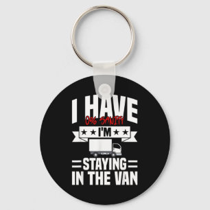 I'm Staying In Tha Van Phasmophobia Funny Gamer Me Keychain