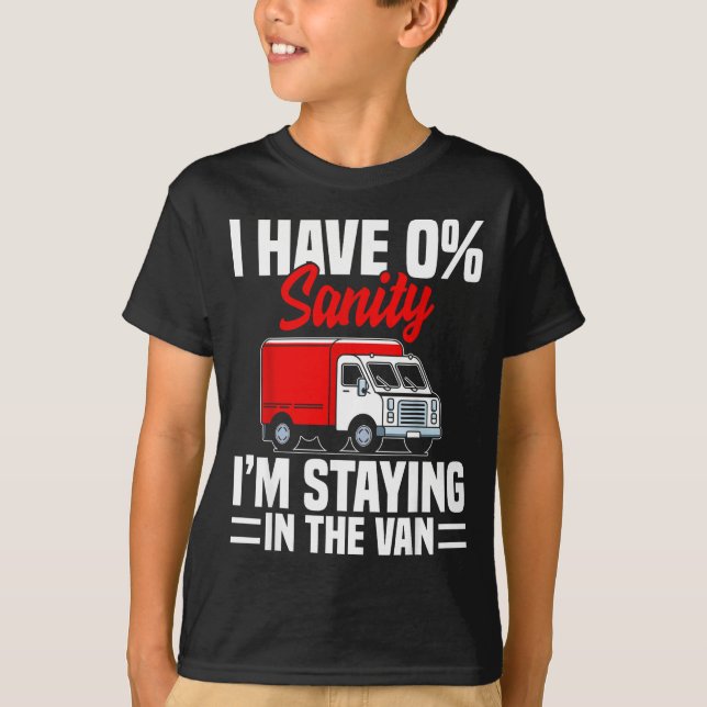 I'm Staying In Tha Van Phasmophobia Funny Gamer Me T-Shirt (Front)