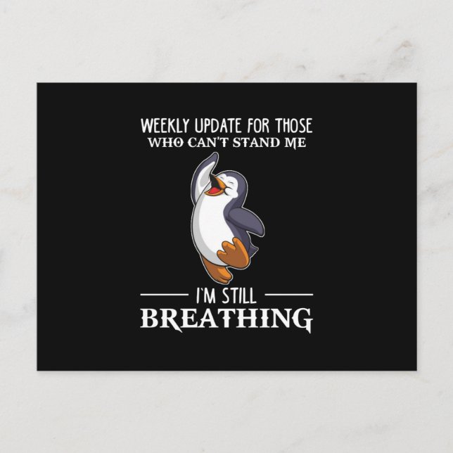 I'm Still Breathing Postcard (Front)