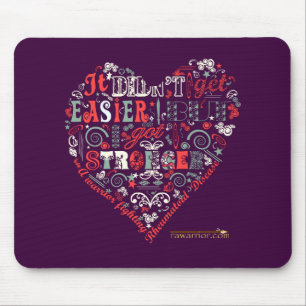 I'm stronger mouse pad